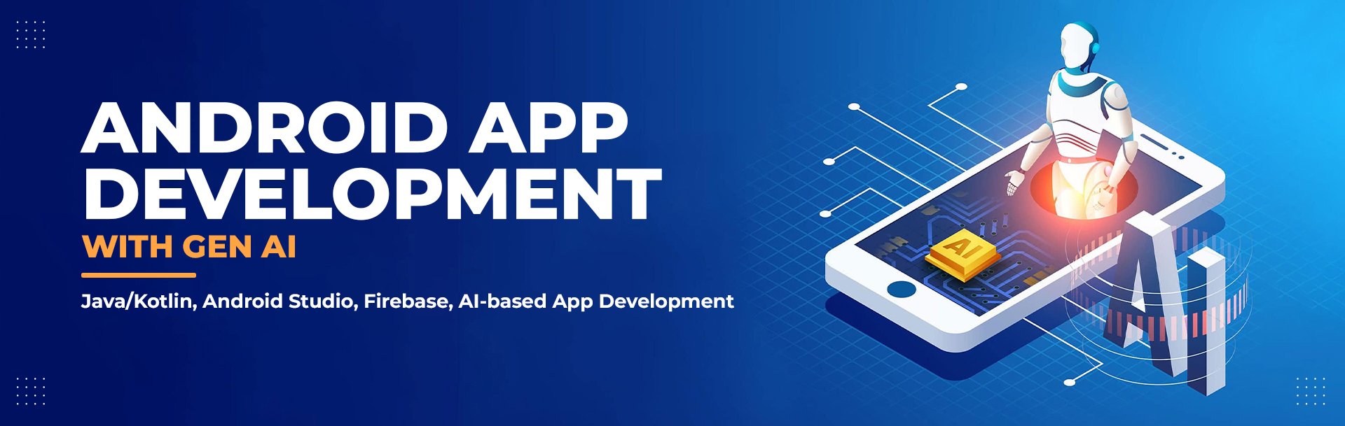 Android Development course banner