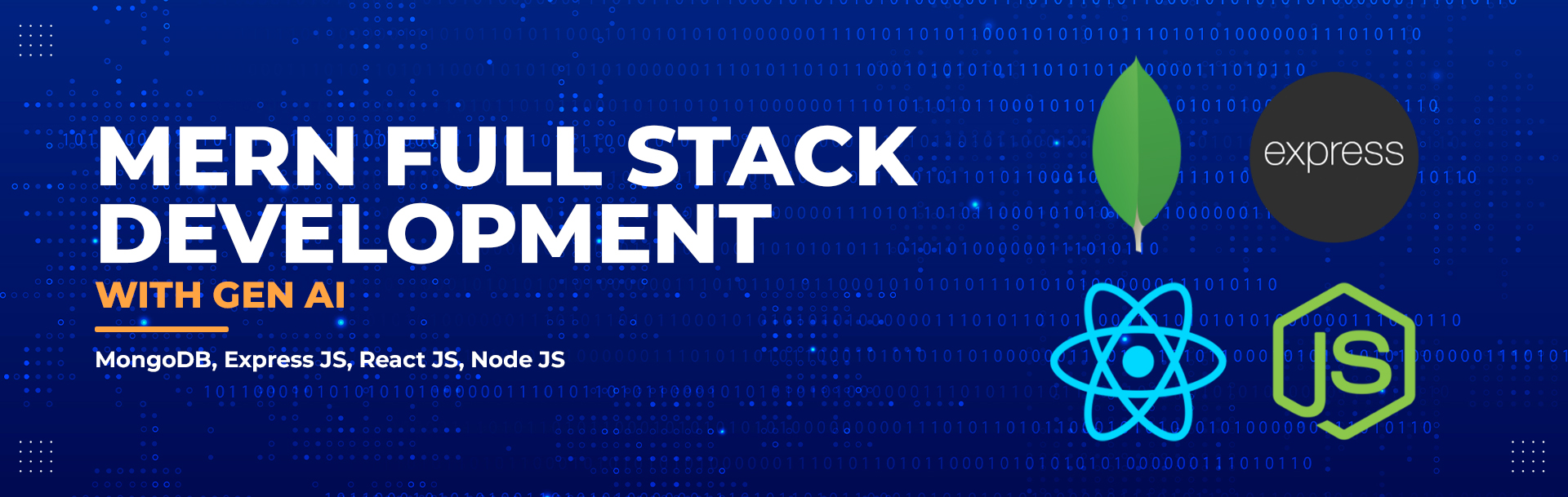 MERN Full Stack course banner